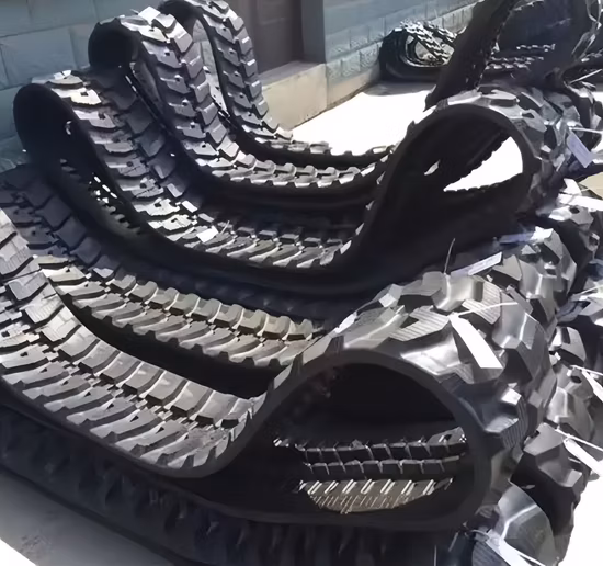 Sale Rubber Crawler Agricultral Combine Harvester Rubber Tracks Tractor Track Bulldozer Track Small Digger Mini Excavator Rubber Track ATV Undercarriage Parts